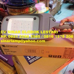 Lampu Jalan PJU LED Zetalux 50 Watt ZX168